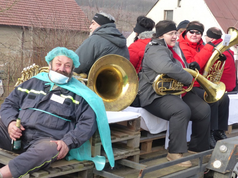 Masopust na kutnohorských předměstích Kaňk a Malín: Mrazivo, avšak veselo!, snímek č. 33317