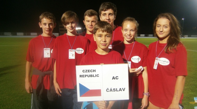 Úspěch na Evropských dětských atletických hrách